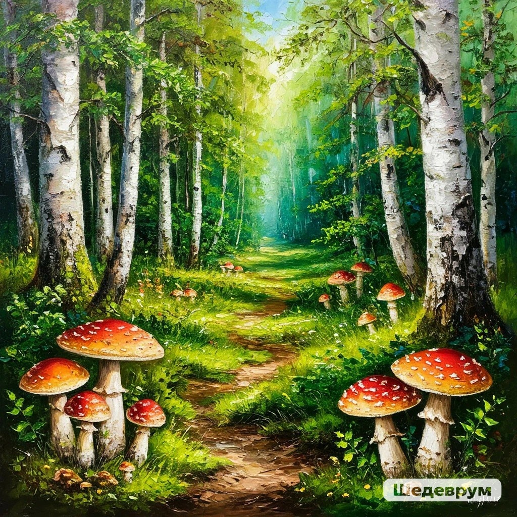 Одна из картин Жени Данилина