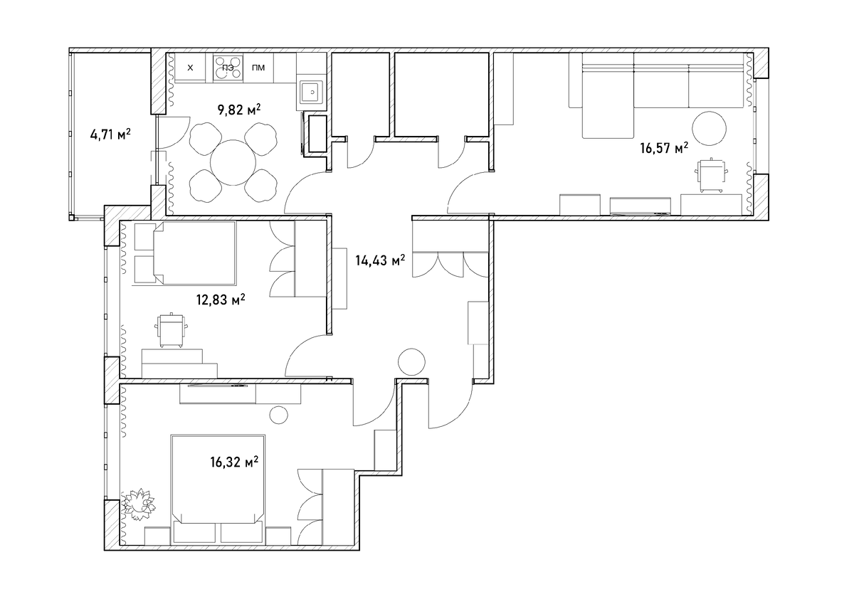 План квартиры