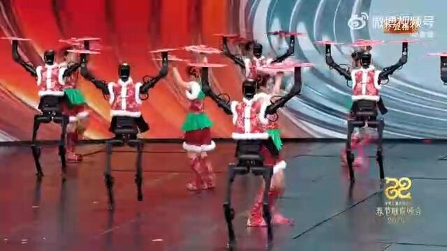 китайские танцующие роботы