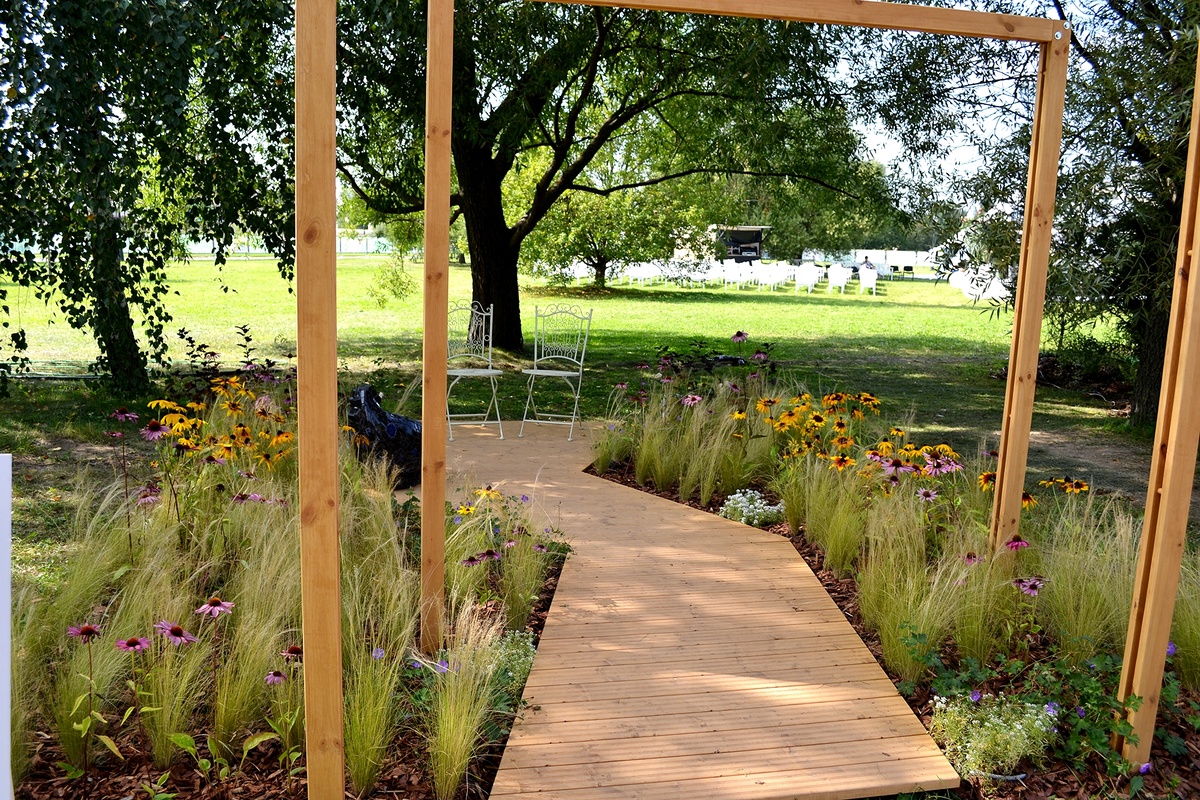 Сад Густава Климта. Фото автора