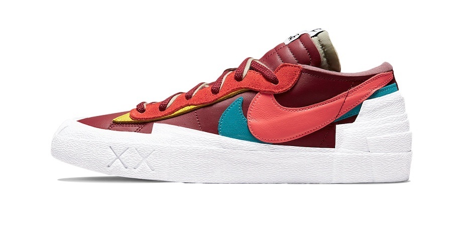 KAWS x Sacai x Nike Blazer - одна из коллаборации линейки Nike Blazer, подчеркивающая разнообразие этой серии.