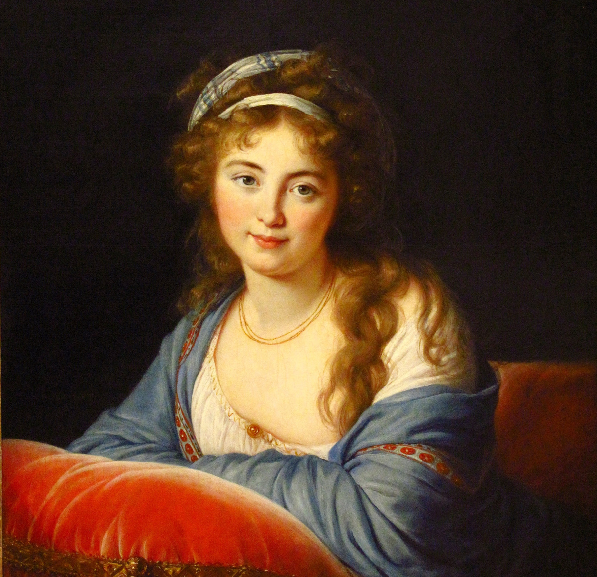 Екатерина Васильевна Скавронская, худ. Элизабет Виже-Лебрен