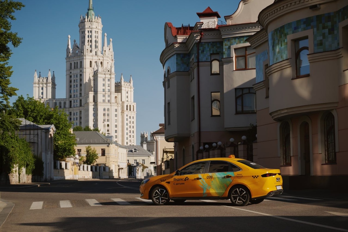 Яндекс Такси превратит 2000 машин в арт-объекты: как рисунки детей помогают благотворительности