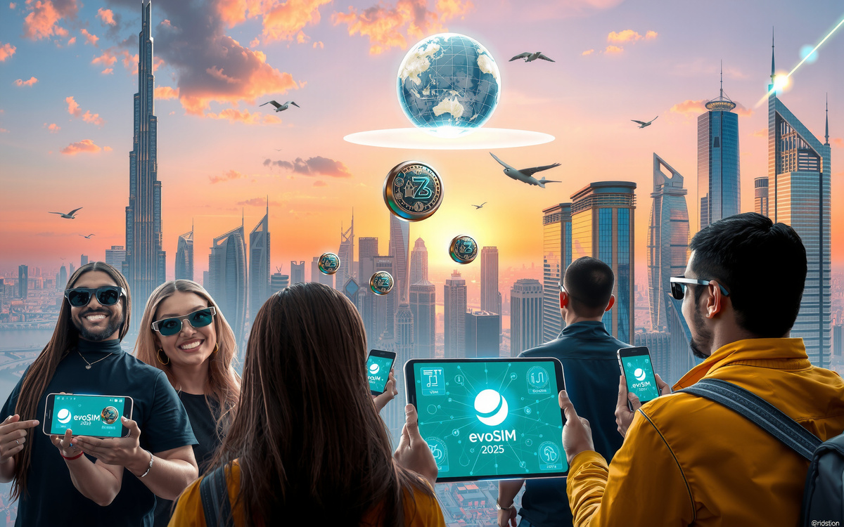    EvoSim-2025-Блокчейн-eSIM-Дубай-Web3-P2E-Без-Роуминга EVOSIM