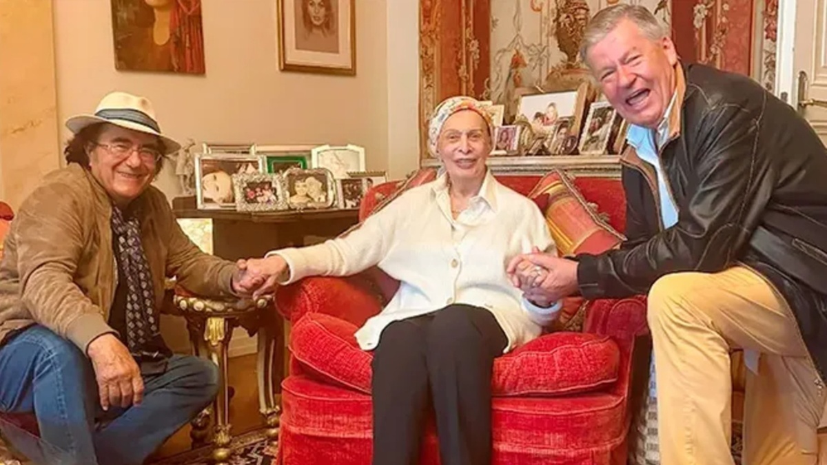 Аль Бано, Софи Лорен и Даниэль Изели