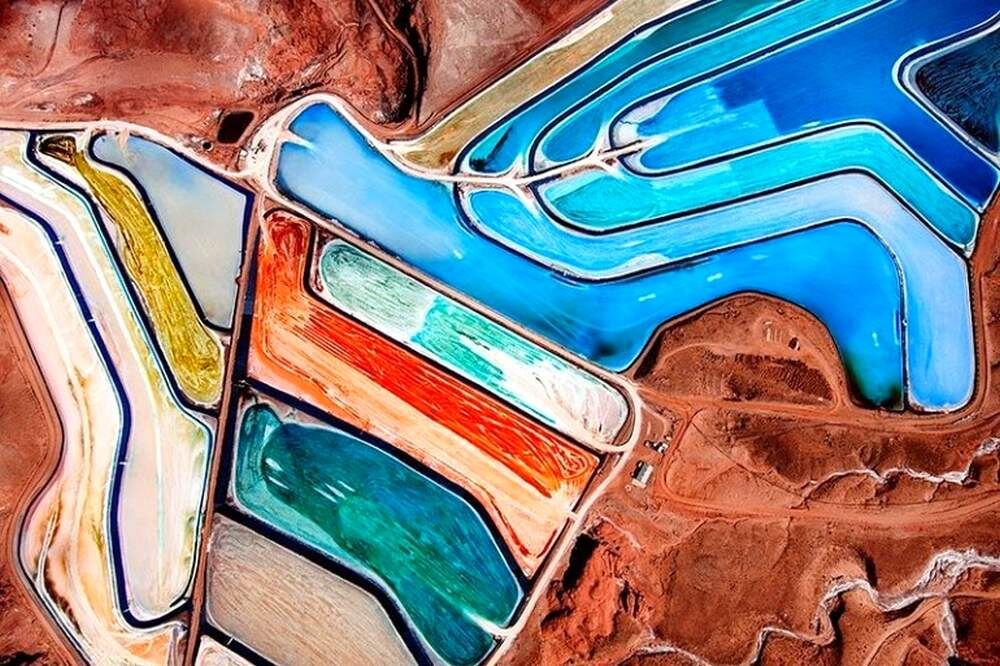 США, Юта, калийные пруды. Источник: Яндекс картинки