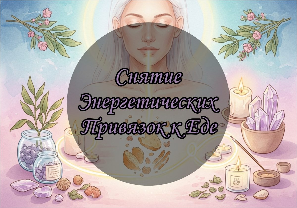 Снятие Энергетических Привязок к Еде.