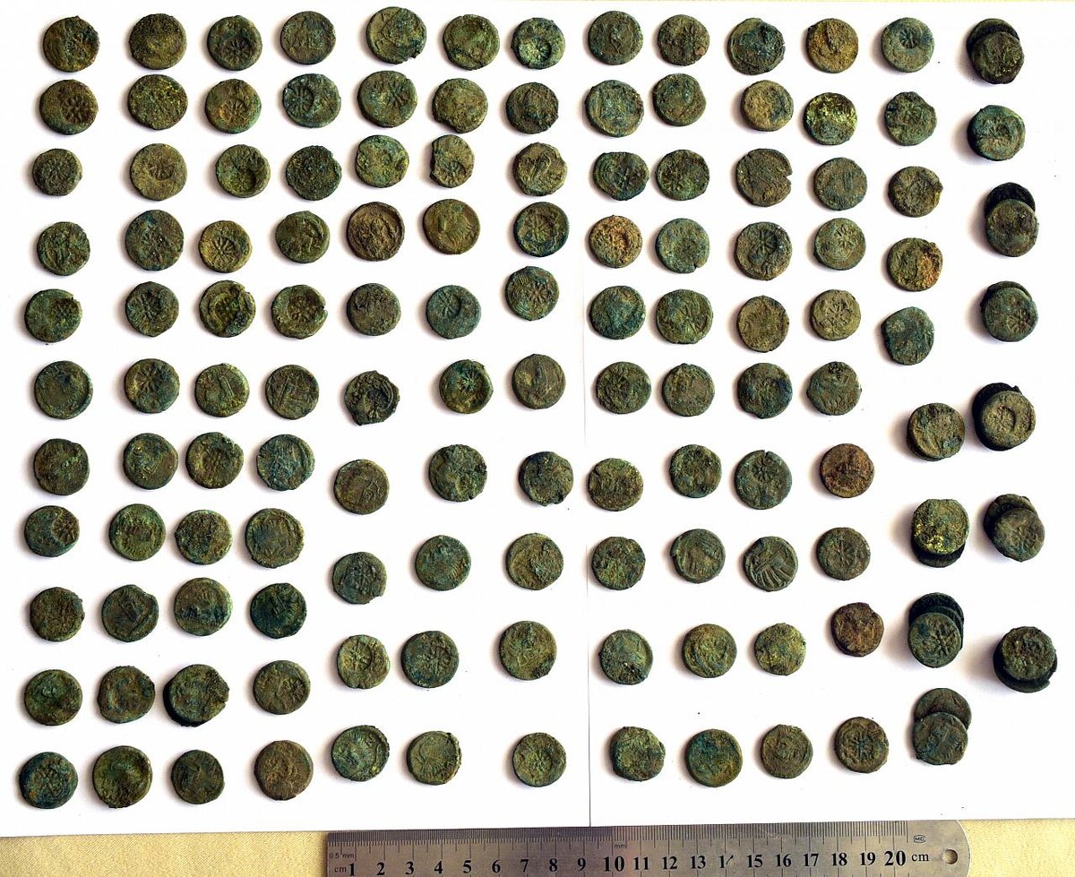 найденные монеты /фото с сайта: ugookn.krasnodar.ru