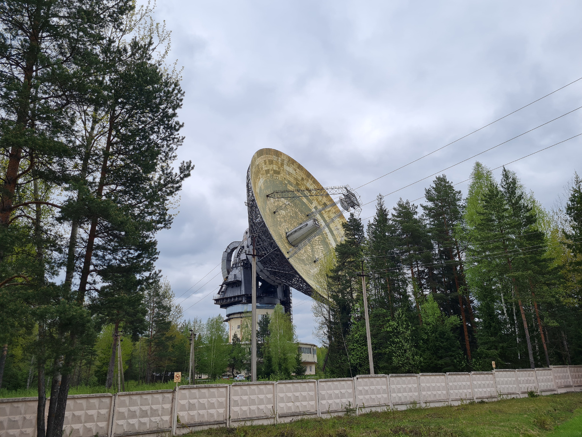 64-метровый радиотелескоп Калязинская обсерватория