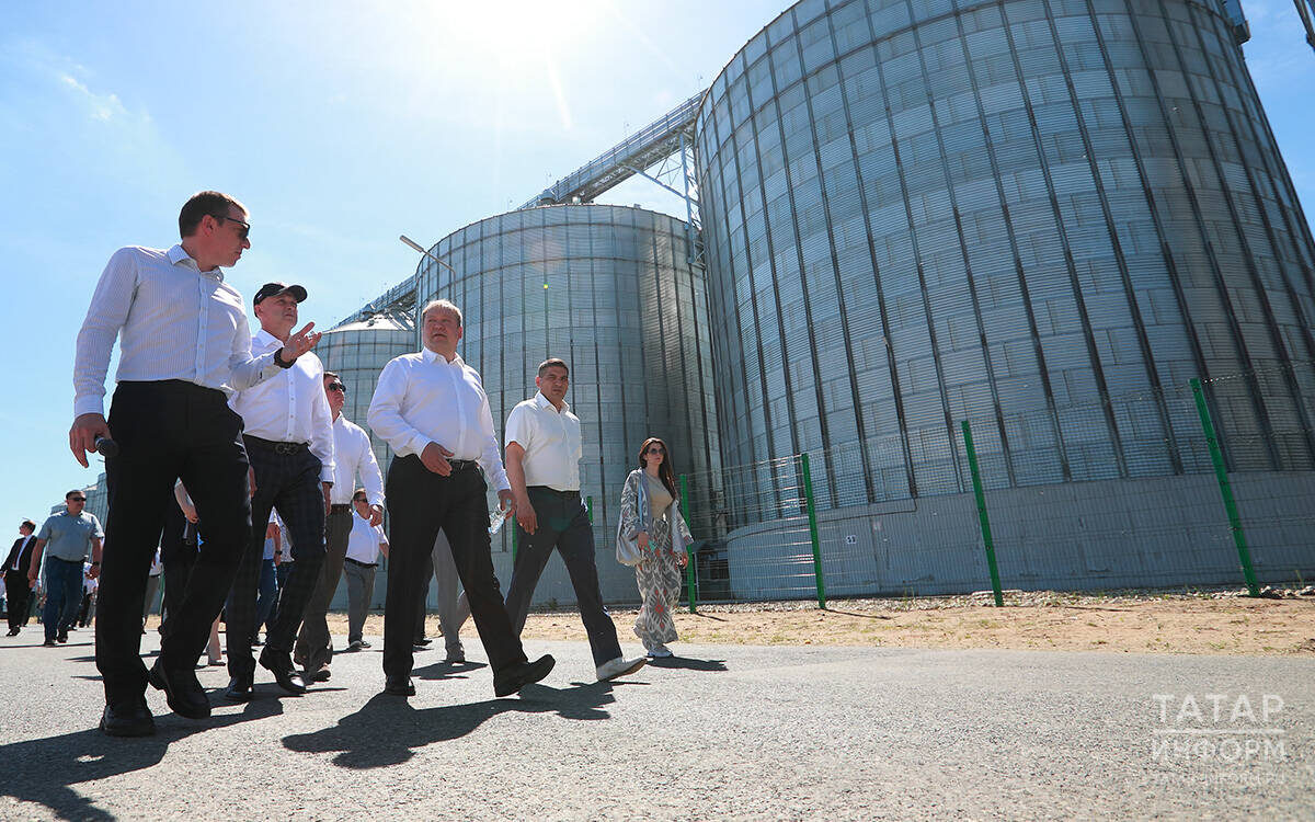 Свияжский межрегиональный мультимодальный логистический центр занимает площадь 245 га.Фото: Михаил Захаров / © «Татар-информ»