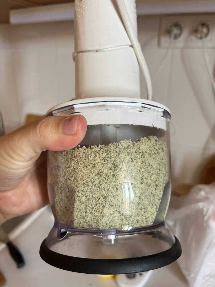 Тыквенные семечки в блендере 