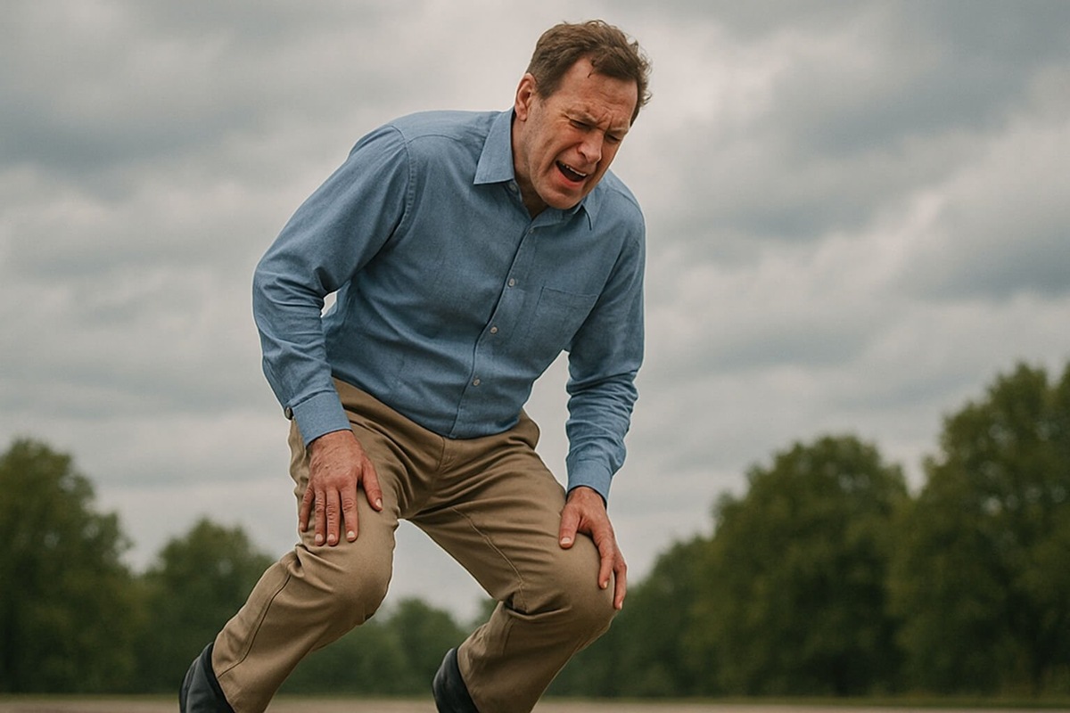    Люди могут долго бегать, но стоять на одном месте — это слишком сложное испытание