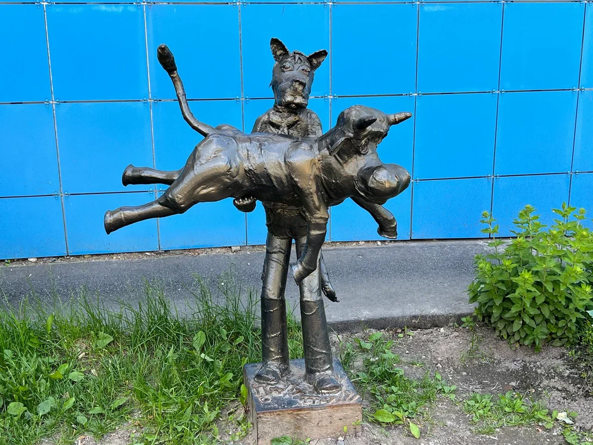 Скульптуры из металла В.В. Волкова, Иваново. Фото автора