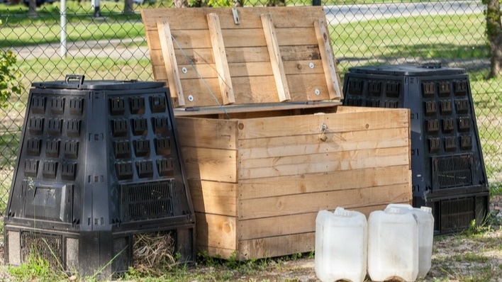 Простая система из трех контейнеров - основа быстрого компостирования