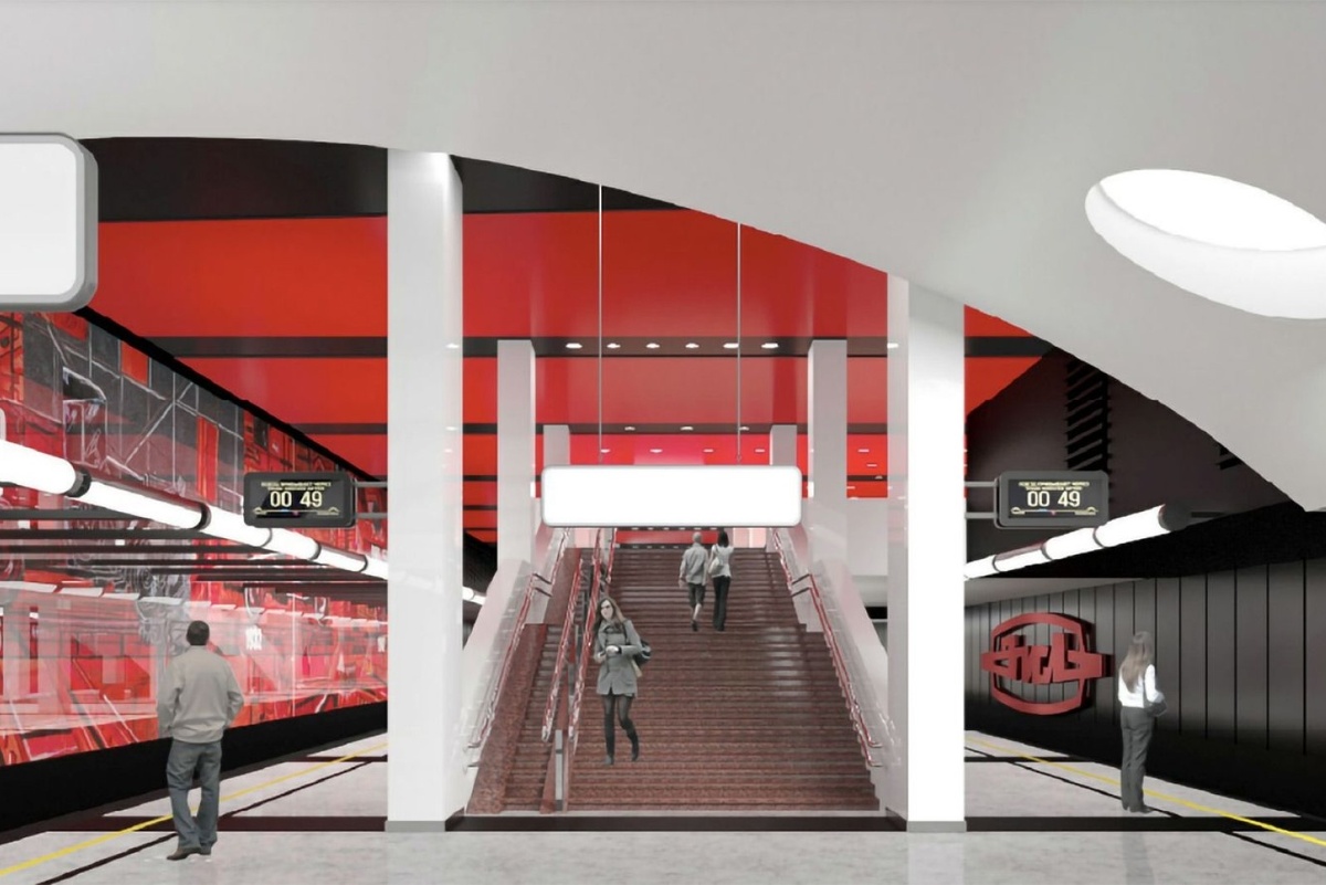 Проект станции «ЗИЛ» Троицкой линии метро. Источник: пресс-служба Мэра и Правительства Москвы