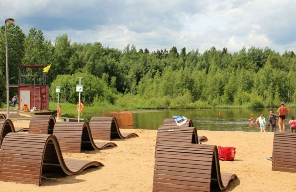   Пляж «Черное озеро»    
Фото: Юлия Федорова / zelenograd.ru