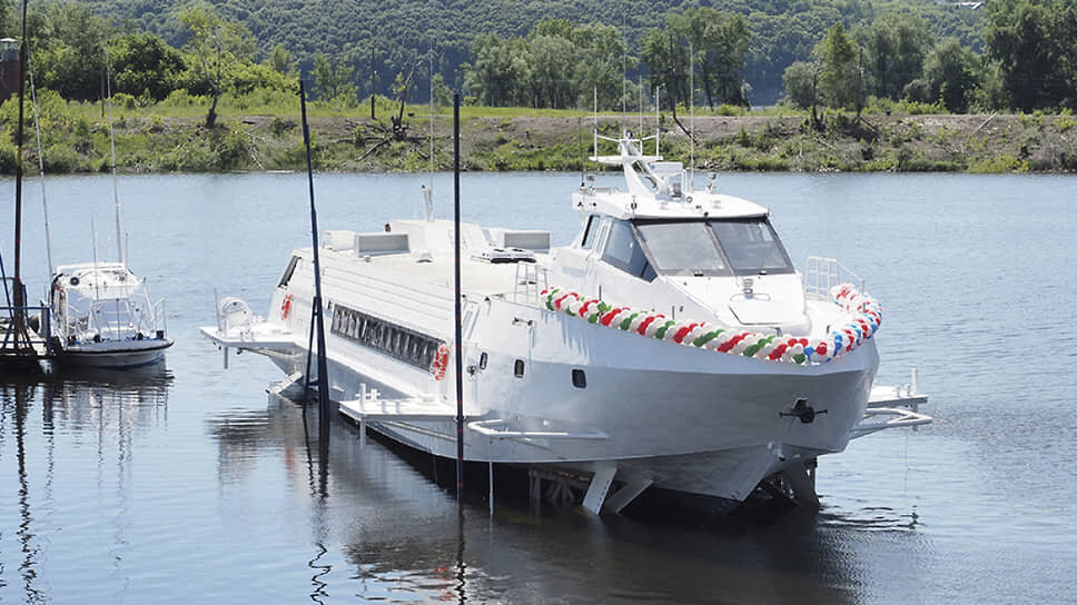 Зеленодольский завод им. А. М. Горького спустил на воду шестой «Метеор-2020».📷Фото: Зеленодольский завод им. А. М. Горького