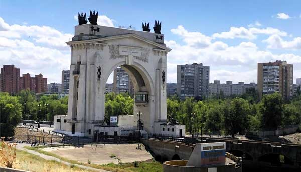 Волго-Донской канал в Волгограде
