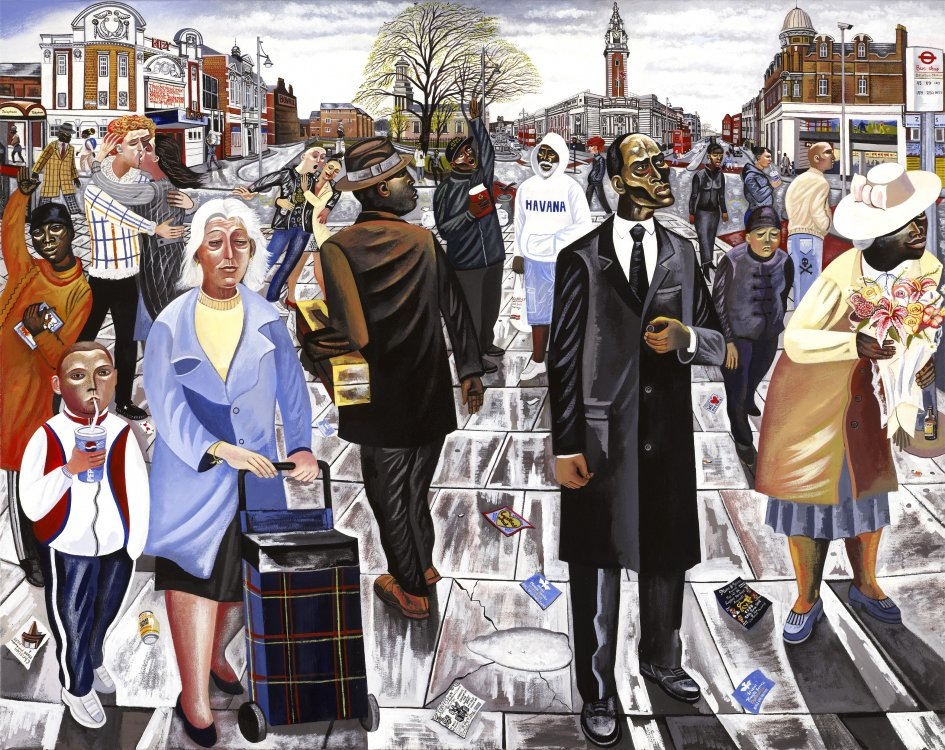 © Эд Грей (Ed Gray). Брикстон после дождя.