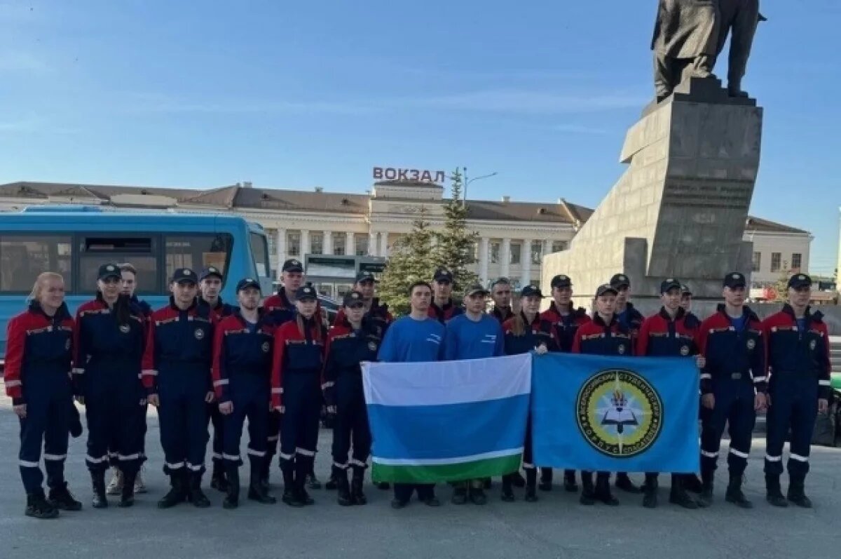    Свердловские добровольцы помогают тушить пожары в Забайкалье