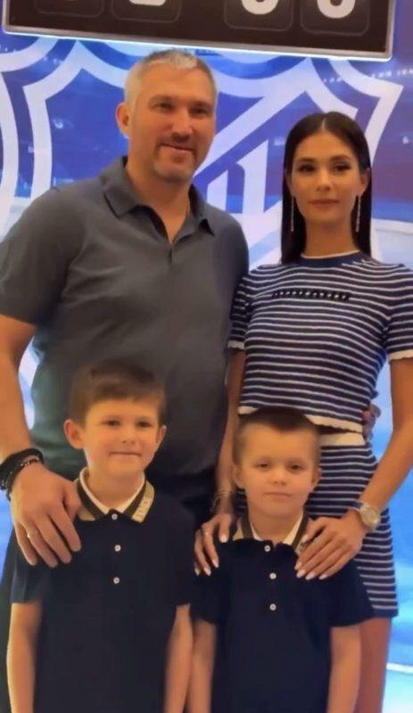   Александр Овечкин и Анастасия Шубская. Фото: соцсети