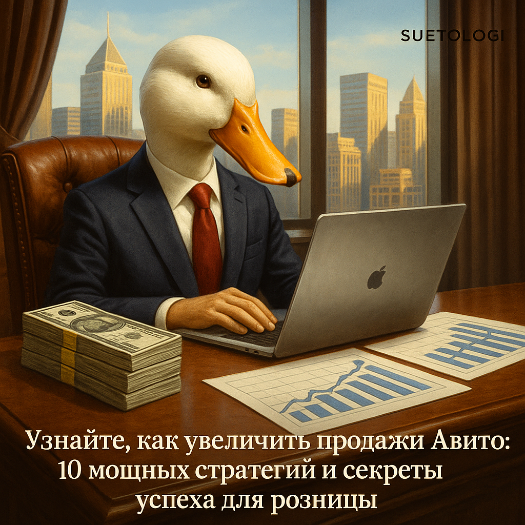    Эффективные стратегии для розница на Авито Суетолог