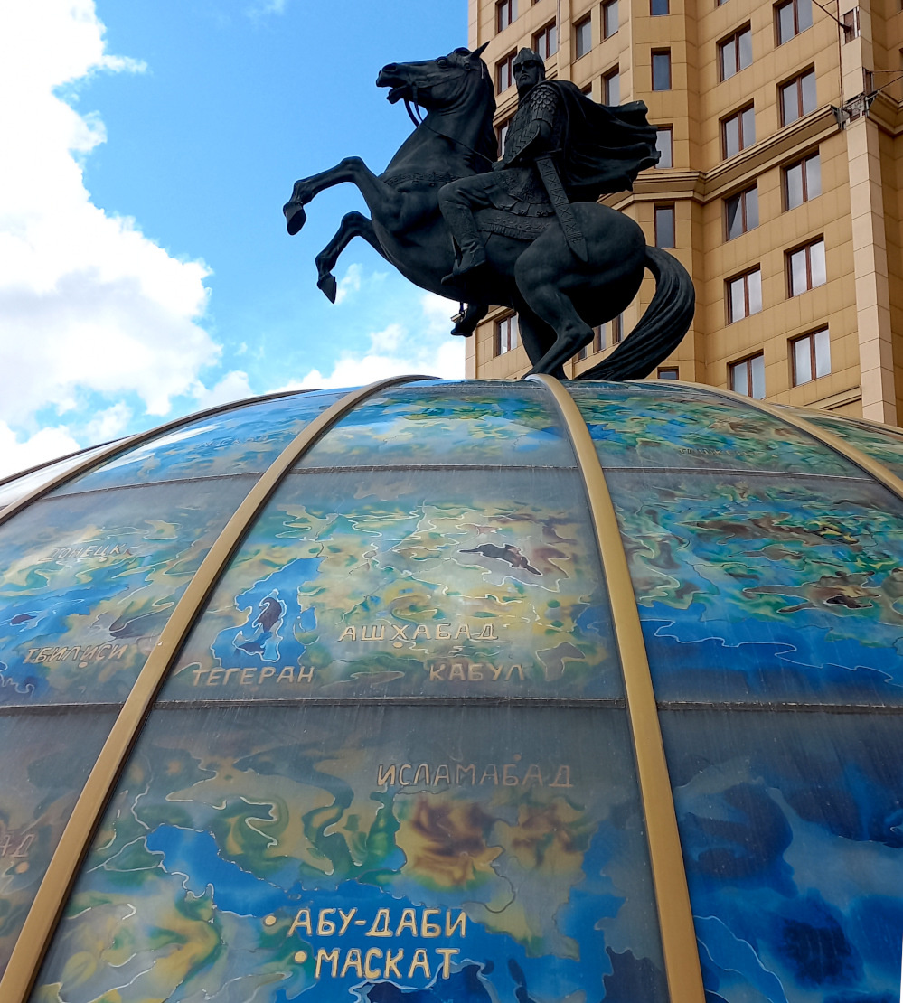 Князь Александр Невский. Донецк. Фото 2024 год