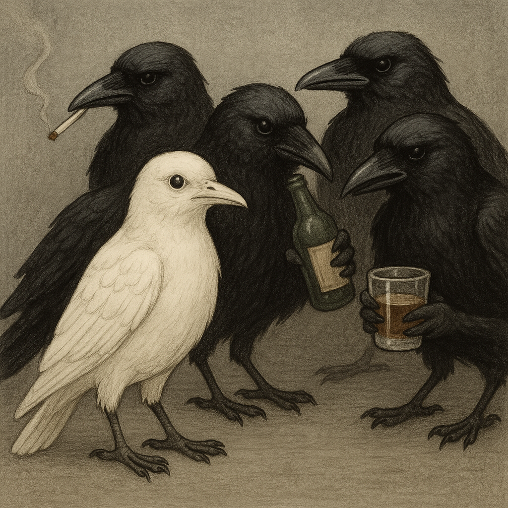 Белая ворона