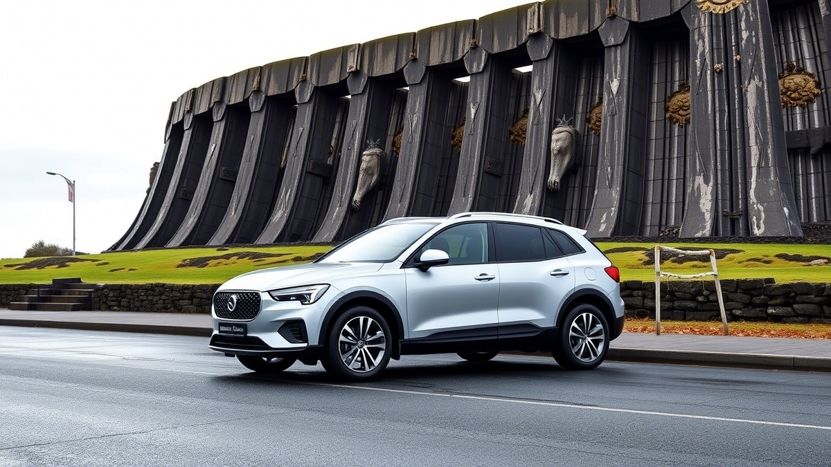 Арендованный автомобиль в Рейкьявике 