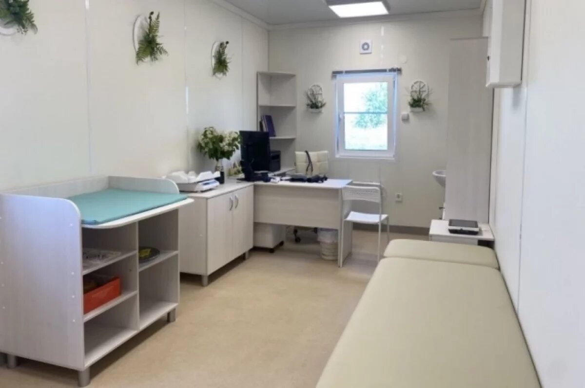    В Свердловской области открылся новый модульный ФАП