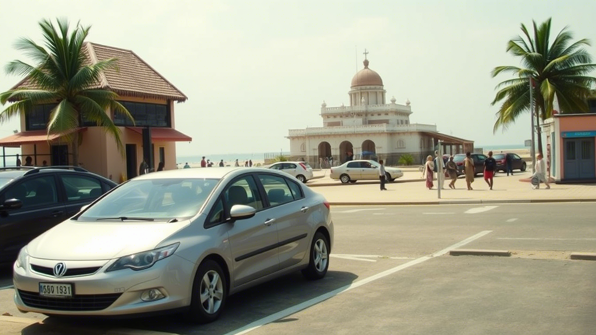 Арендованный автомобиль на Занзибаре 