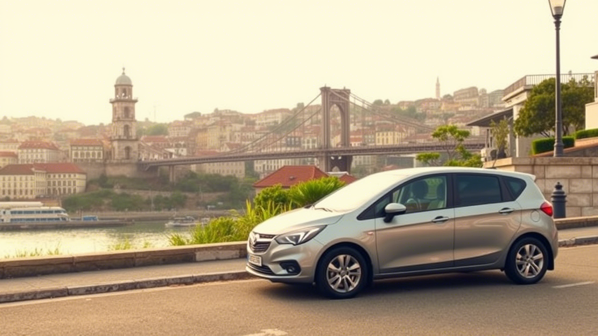 Арендованный автомобиль в Порту 