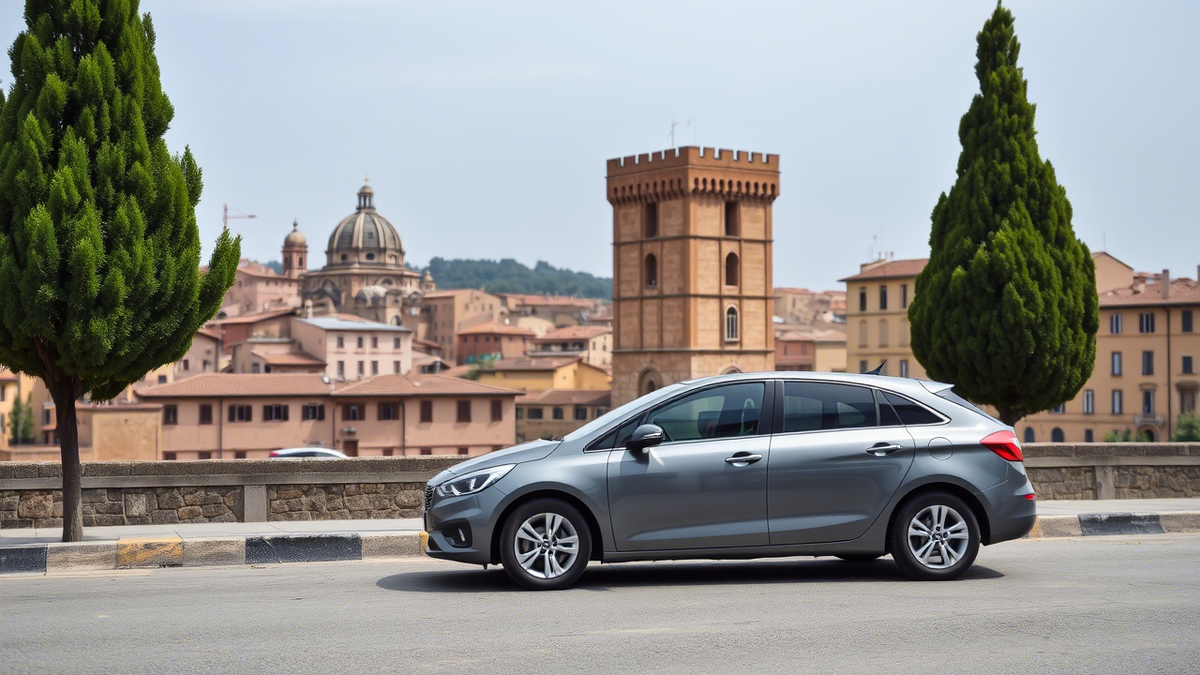 Арендованный автомобиль в Болонье 