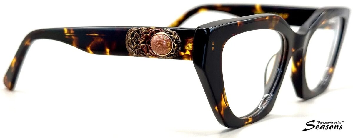 Оправа S-147, авантюрин, натуральная кожа