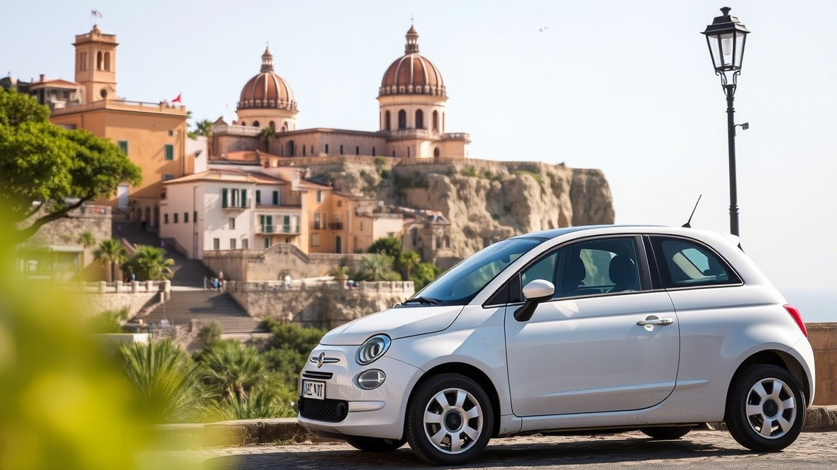 Арендованный автомобиль на Сицилии 