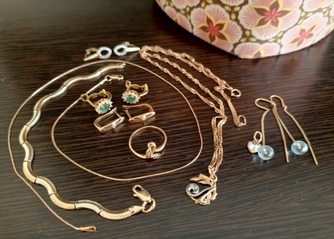 Часть моих золотишек