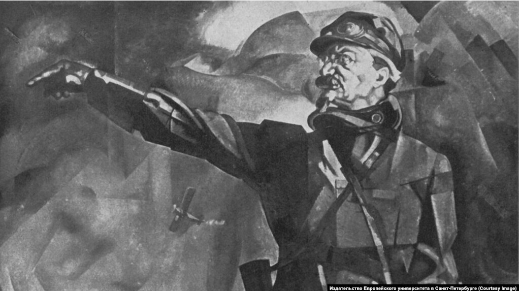 Лев Троцкий, иллюстрация Юрия Анненкова. Источник: https://www.svoboda.org/a/30008408.html