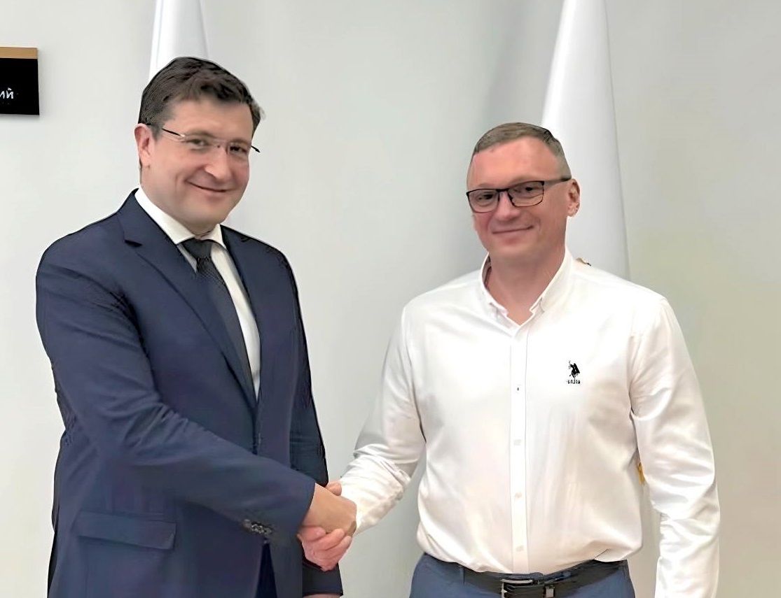    С ним встретился губернатор Нижегородской области Глеб Никитин