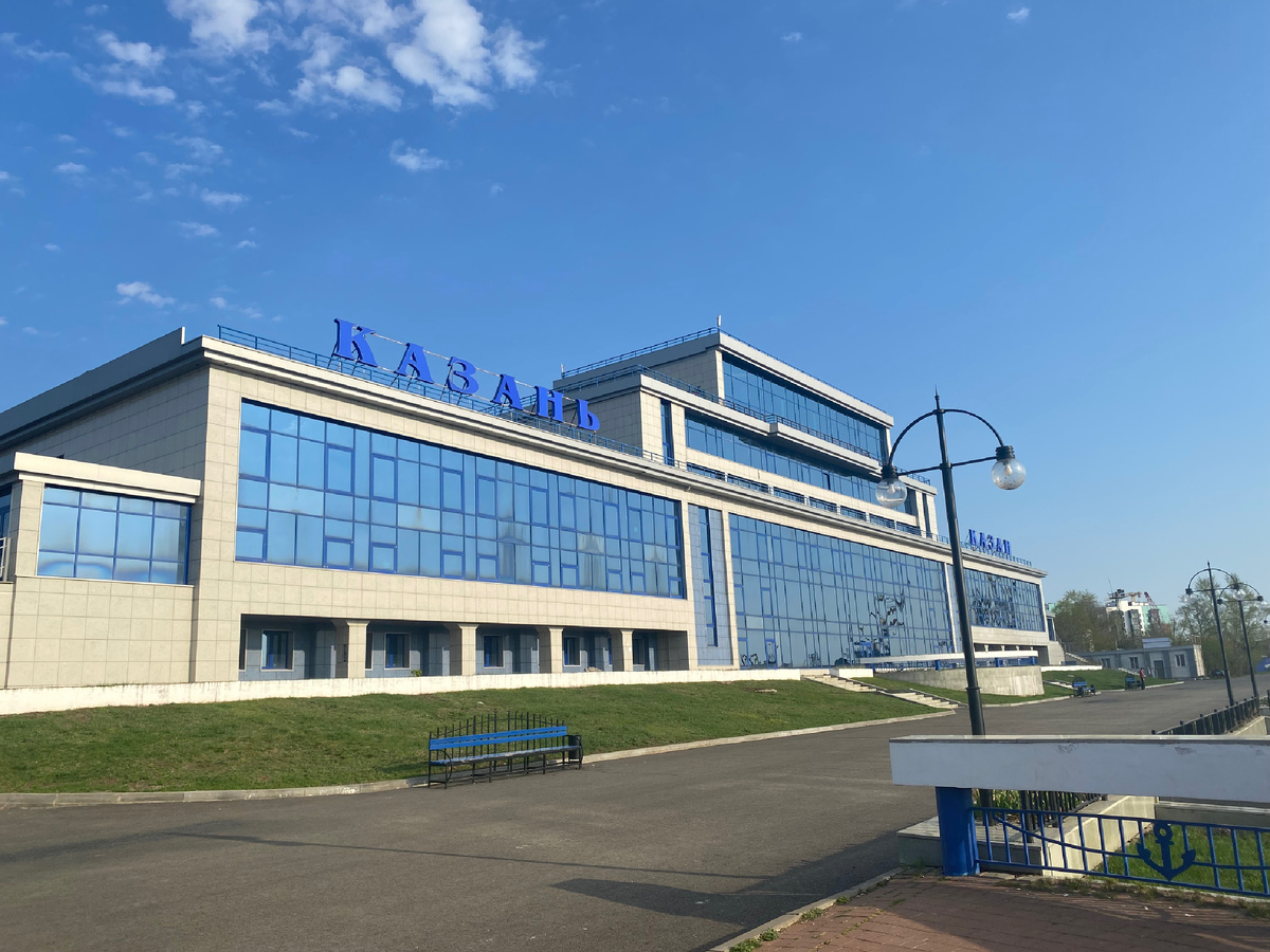 Речной порт Казани. Фото автора статьи