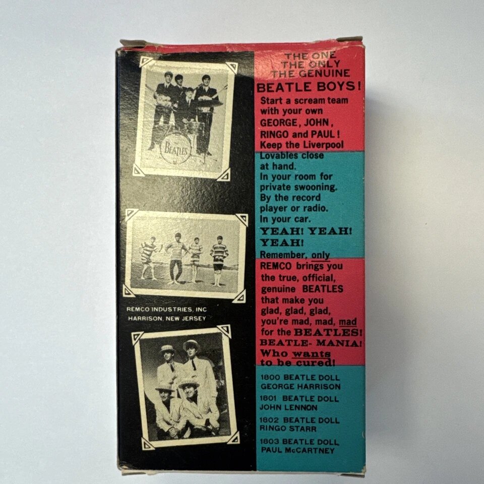 1964 REMCO BEATLES "Paul McCartney" Hard Body Doll COMPLETE WITH GUITAR & STRAPS. Фото с eBay.com