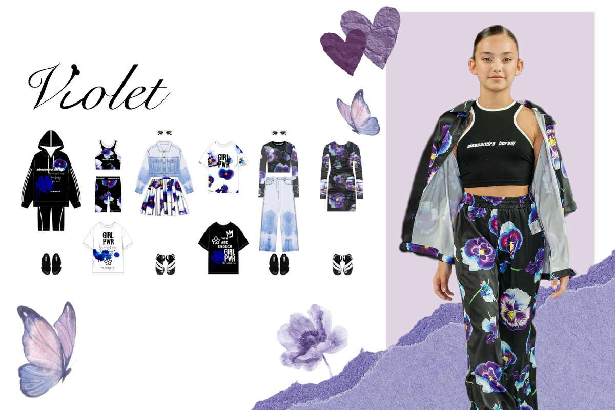 Коллекция Violet от Alessandro Borelli