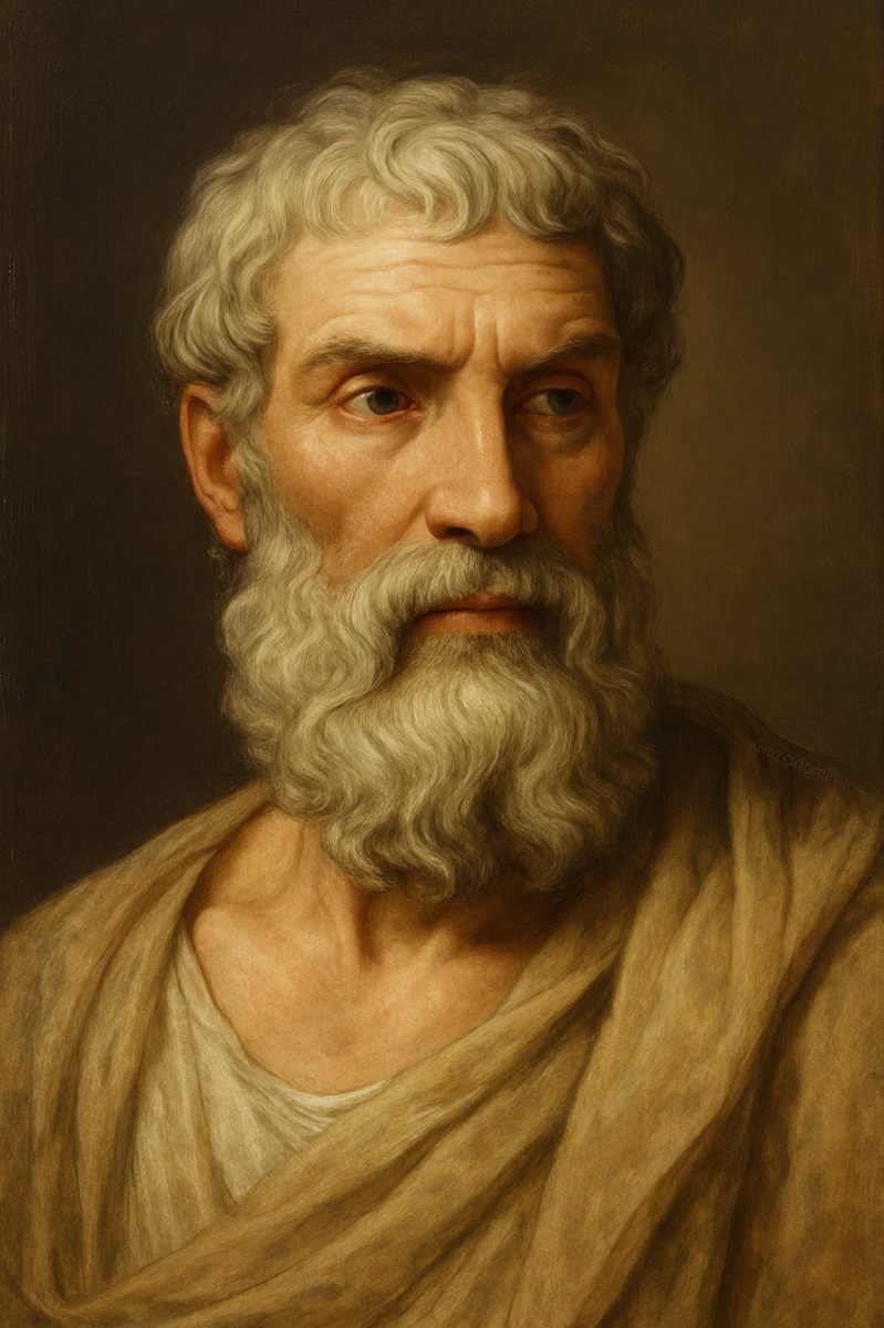 Портрет Эпикура глазами ИИ 