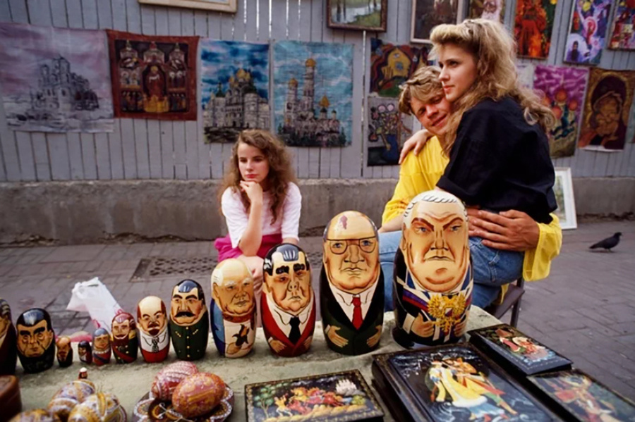 Торговцы на Арбате, 1992 год