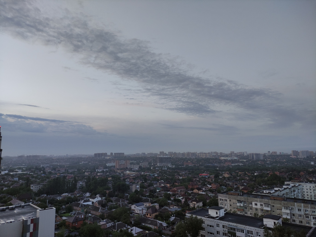 Предрассветный город в 4:30