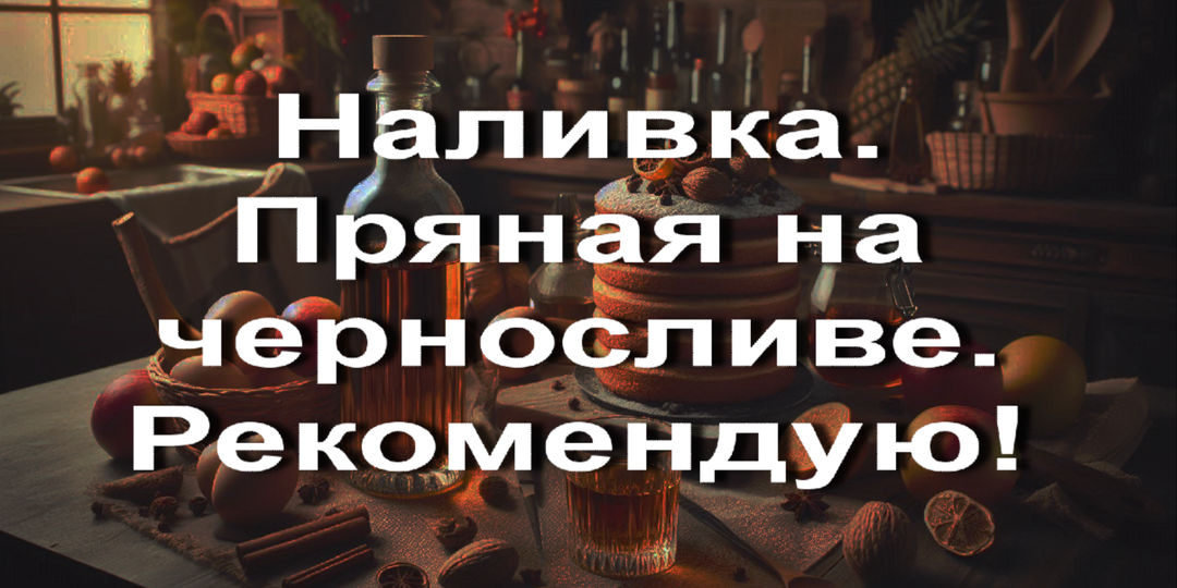 Рецепт очень вкусной наливки. 🥂Пряная на черносливе. Рекомендую!🥂