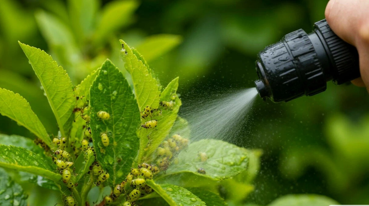 опрыскивание от тли