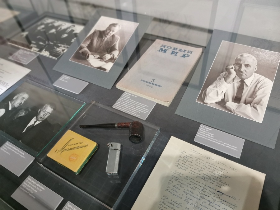 На открытии выставки