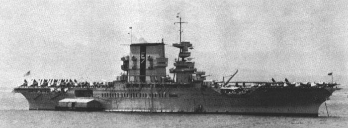 Авианосец Саратога. /Фото: wikimedia.org.