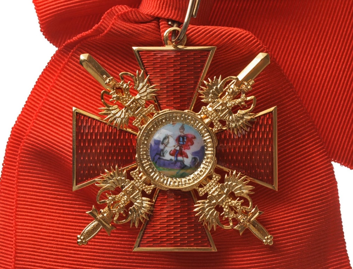   Кадр из видео «Орден Александра Невского»