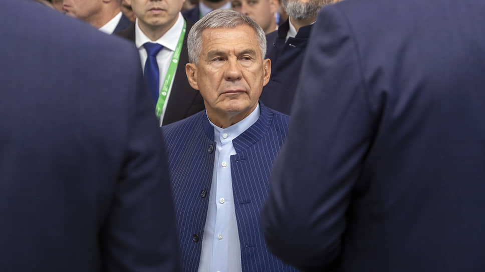 Раис Татарстана Рустам Минниханов.📷Фото: Артемий Шуматов / Коммерсантъ